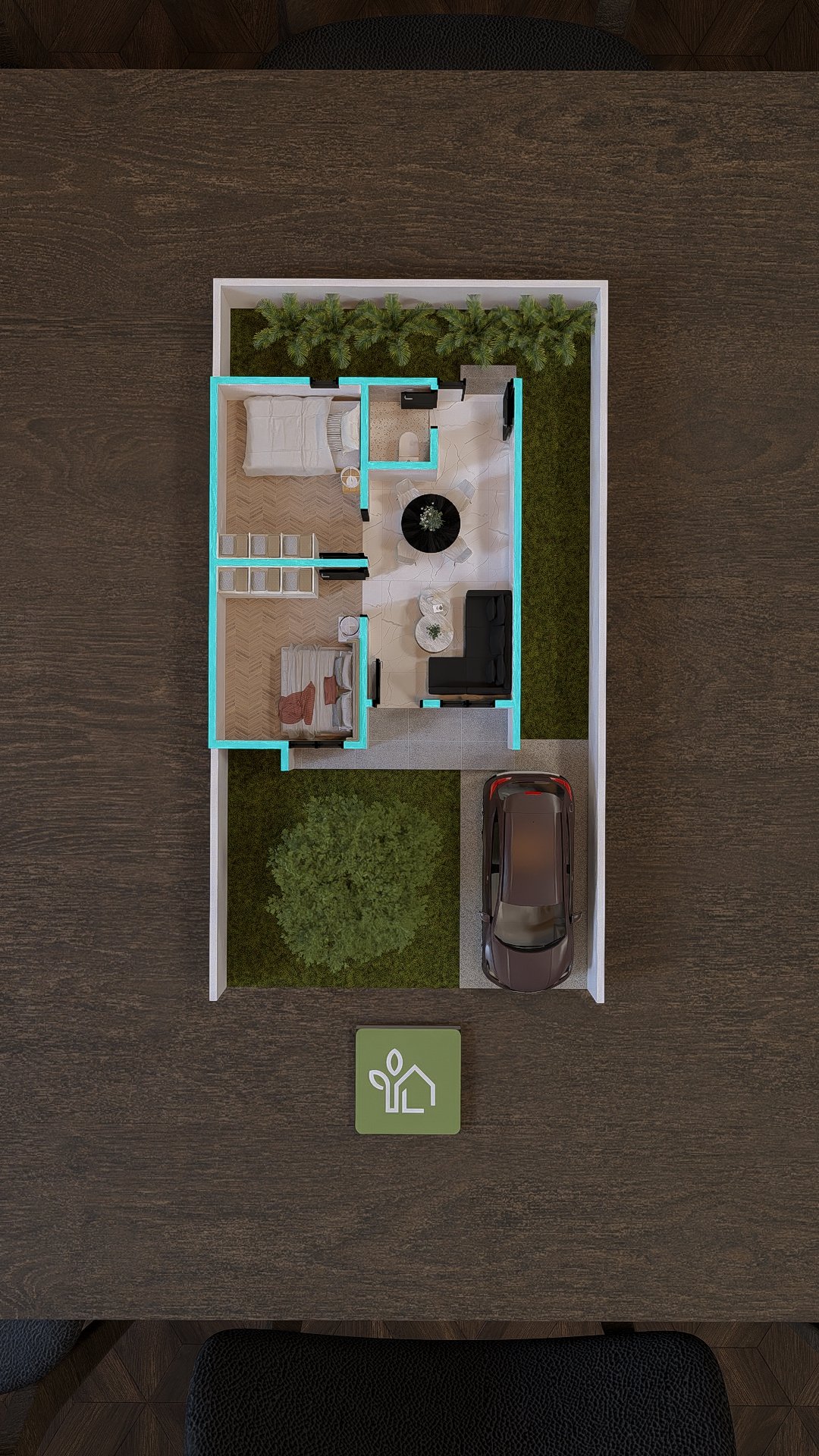 Denah rumah alternatif Alkana Residence